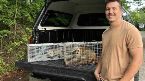 Wills Wildlife Control owner providing expert wildlife removal service in Knoxville Tennessee
